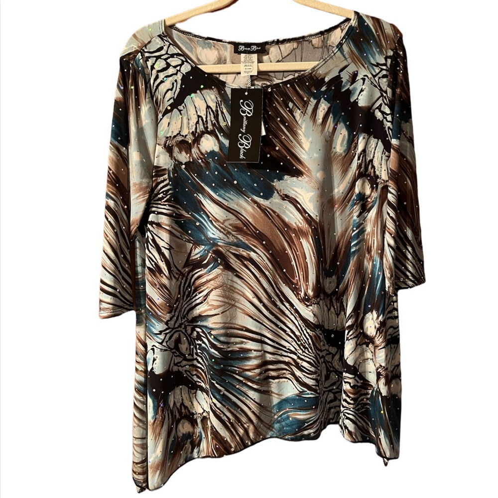 Brittany Black| Womens blouse, size XL